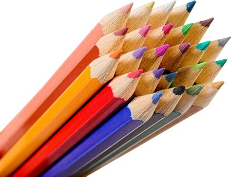 Colorful Pencils Png Image Transparent Image Download Size 2636x2026px