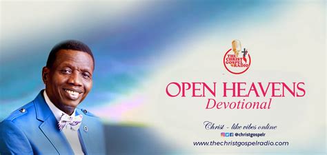 rccg open heaven daily jesus is lord no controversy