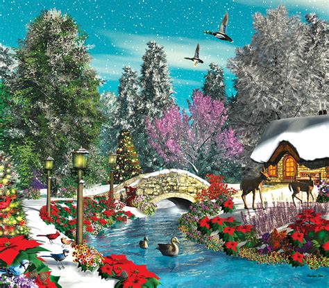 Choose your favorite jigsaw puzzle. Season's Beauty, 300 Pieces, SunsOut | Puzzle Warehouse