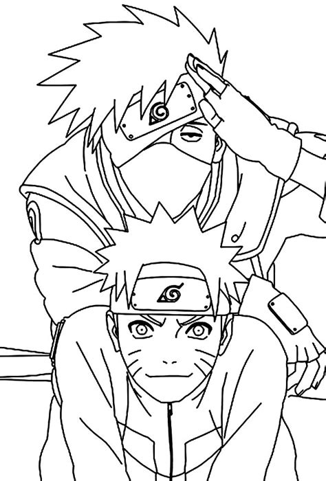 50 Desenhos Para Colorir De Naruto Dicas Práticas