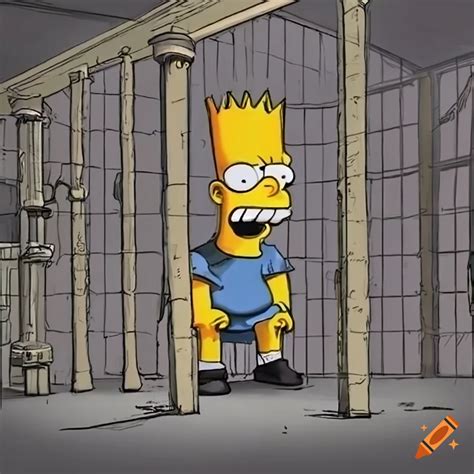Bart Simpson In Jail