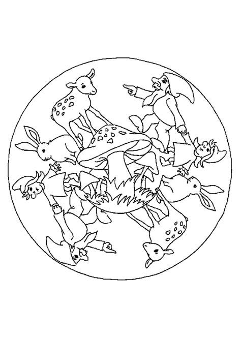 Sélectionnez le dessin de votre choix, cliquez dessus pour voir le coloriage à sa pleine grandeur. Coloriage mandala lutin sur Hugolescargot.com