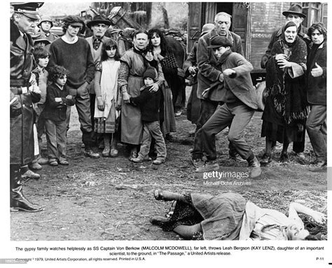 Malcolm Mcdowell Throws Kay Lenz In A Scene From The Film The Photo D Actualité Getty Images