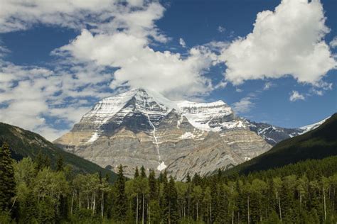 Mount Robson The Highest Peak In The Canadian Rocky