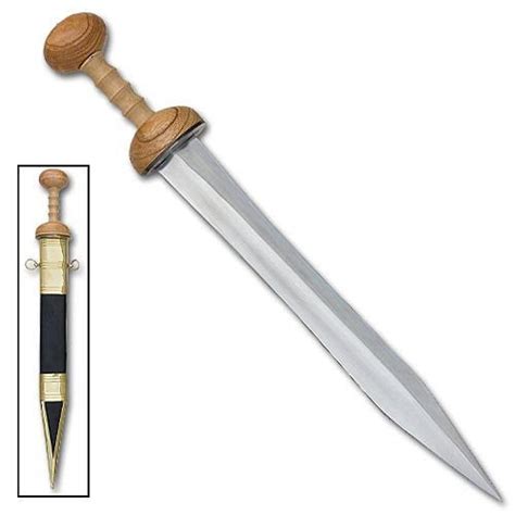 Roman Gladius Gladiator Sword W Scabbard