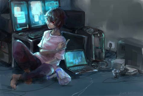 Online Game Addicts Sprechchor Vocaloid Image 954933