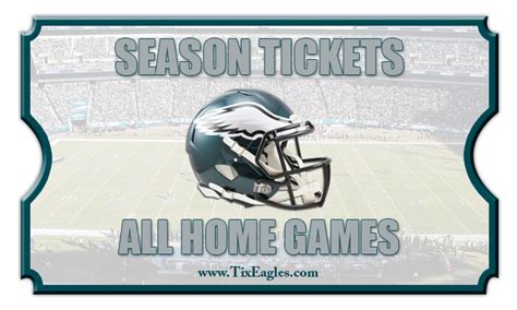 2023 Philadelphia Eagles Season Football Tickets All Home Games