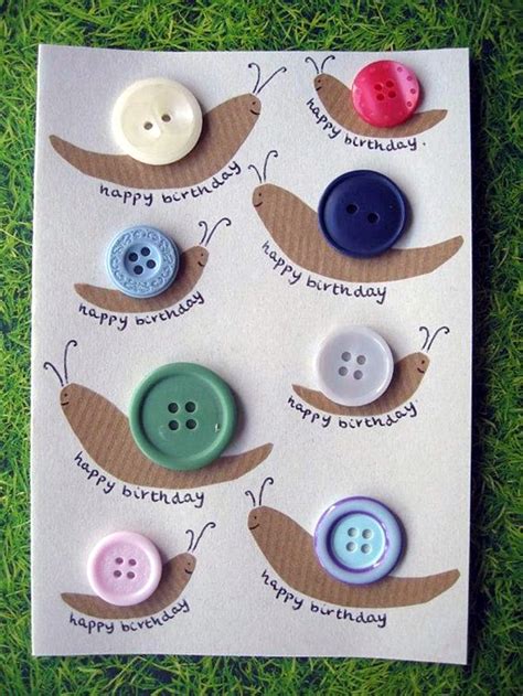 40 Cool Button Craft Projects For 2016 Bored Art Handmade Birthday