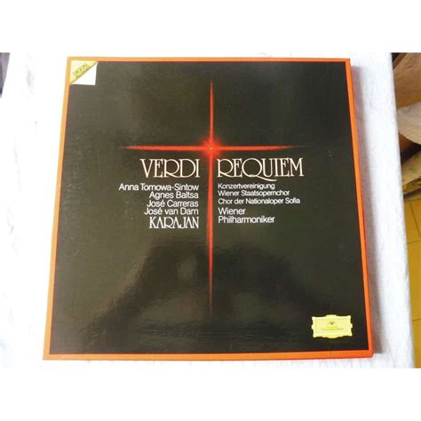 Verdi Requiem 2 Lp Set Box Stéréo Digital Mint Condition By Von