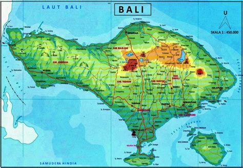 Peta Wisata Pulau Bali Panduan Lengkap Liburan Di Bali Fqsinternational