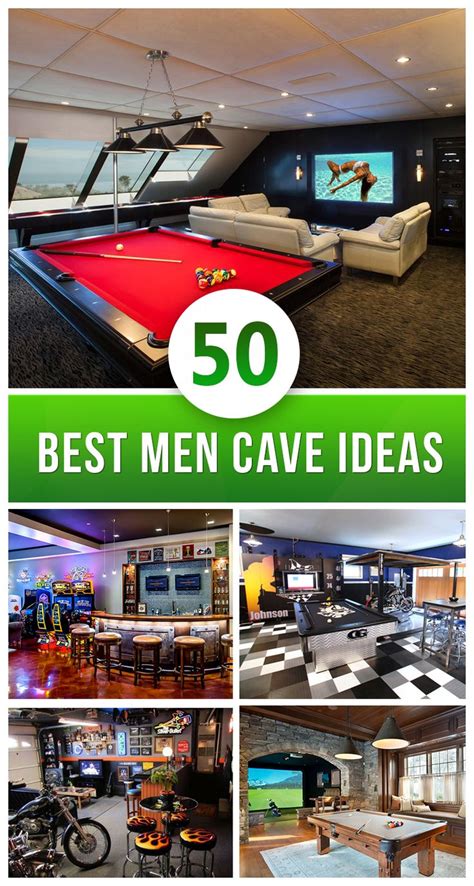 50 Man Cave Ideas That Turn The Basement Into A Getaway Spot Man Cave