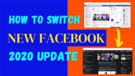 Facebook New Interface 2020 How To Switch To New Facebook Design