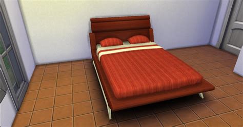 Discretion Double Bed Recolor The Sims 4 Catalog
