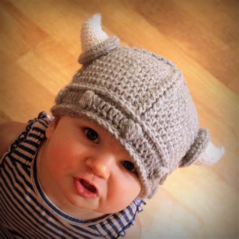 Crochet For Free Lael Viking Hat Size Newborn Adult
