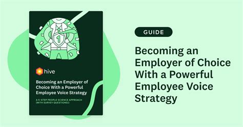 Becoming An Employer Of Choice With A Powerful Employee Voice Strategy