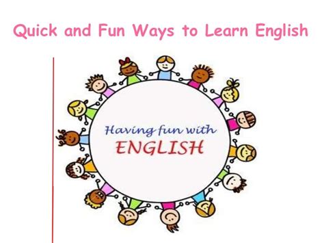 Fun Ways To Learn English Ms Yogesh Bajaj