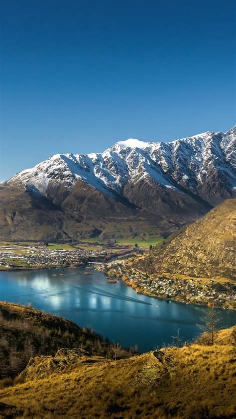 Lake Wakatipu Queenstown Wallpaper Backiee