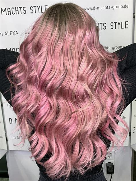 Balayage Rosé Hair Color Berlin Hairdresser D Machts Style