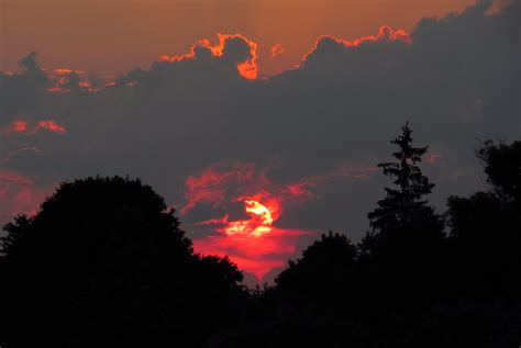 pennsylvania sunset a sunset from northern pennsylvania s… hank rogers flickr