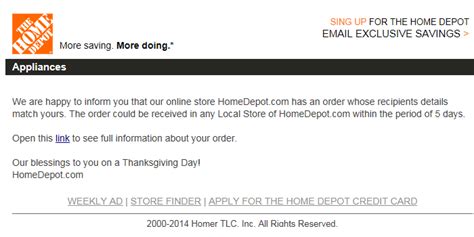 How to scam home depot. Cyber Monday: Costco and Home Depot phishing emails target ...