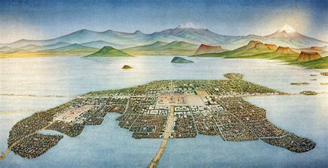 Tenochtitlan Centre Of The Aztec World