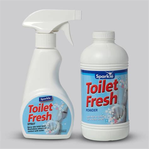 Toilet Fresh Powder And Spray Sparkle Products