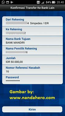 Download as pdf or read online from scribd. Tutorial Transfer Uang dari BRI ke Mandiri Lewat Internet Banking - Nanda Hero