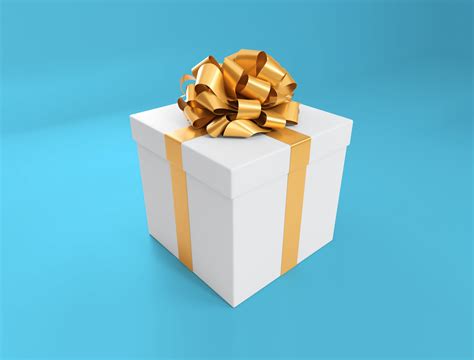 gift box  mockup  mockup