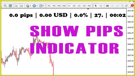 Show Pips Indicator Mt4 Download Pip Counter Indicator Pip Counter
