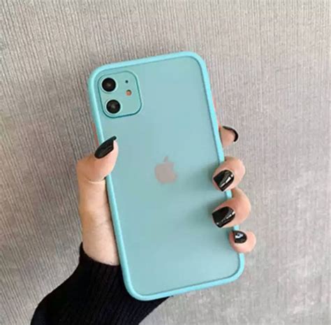 Teal Apple Iphone 11 Case Aiphoned