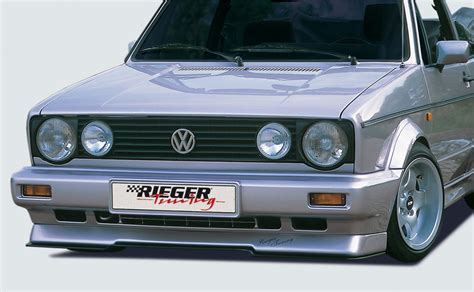 Rieger Spoilerlippe Pro Volkswagen Golf 1 Rv Rok Výroby Abs