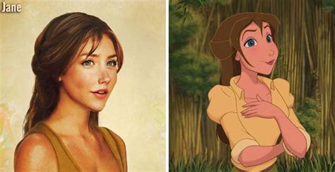 Realistic Jane From Tarzan By Jirka Vinse Jonatan Vaatainen