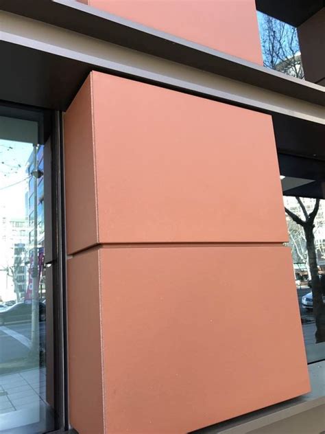 Durable Exterior Wall Cladding Decorative Terracotta Facade Wall Panels