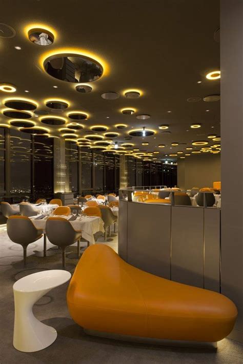 Ciel De Paris Restaurant Interior Design Restaurant Interior Modern