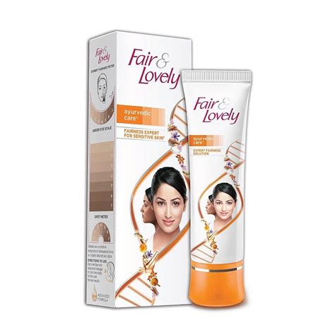 Fair And Lovely Fairness Cream Ayurvedic Care 50g Buy Online At Best