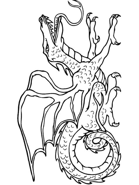 Dragon coloring pages will be interesting to all fans of fantasy, mysticism and magic. Free Printable Fantasy Coloring Pages for Kids - Best ...