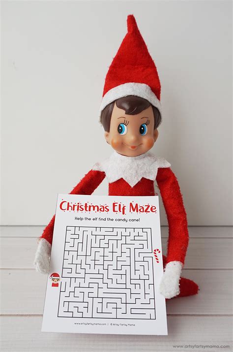 Free Printable Elf On The Shelf Activity Pages Artsy Fartsy Mama