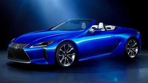 2020 Lexus Lc Convertible Structural Blue Edition Jp Wallpapers And
