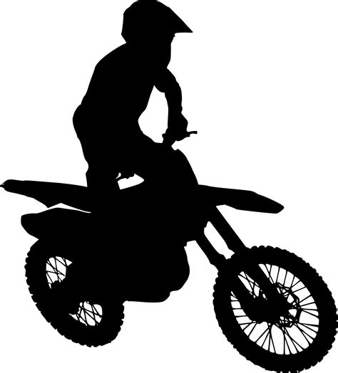 6 Motocross Silhouette (PNG Transparent) | OnlyGFX.com png image