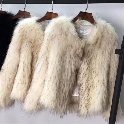 reroyfu best real natural fur jackets genuine knitted raccoon fur coats women s furs outerwear