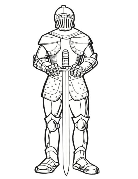 Knight colouring page | Fairy coloring pages, Coloring pages, Knight