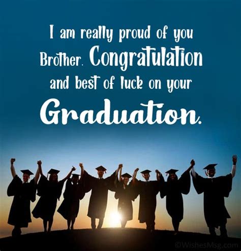 Graduation Wishes For Brother Congratulations Messages Sweet Love