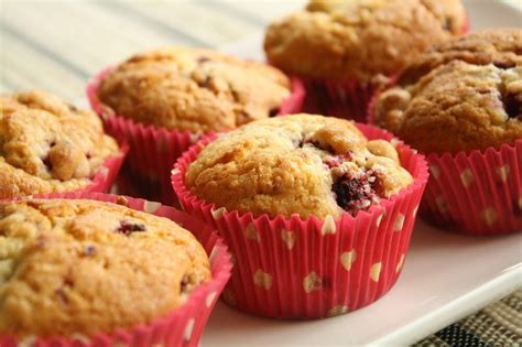 Muffin Framboise Chocolat Blanc La Cuisine de Fabrice