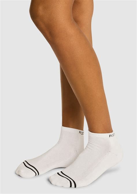 White Ankle Cut Training Socks Womens Accessories Rockwear Au