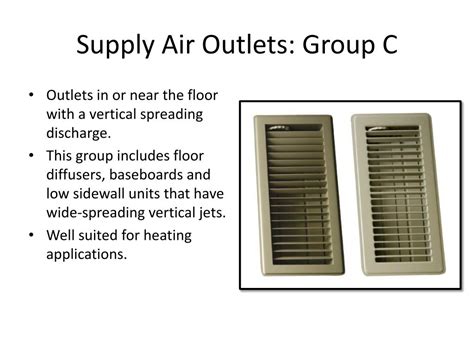 Ppt Air Distribution Grills Registers Bonnets And Take Offs