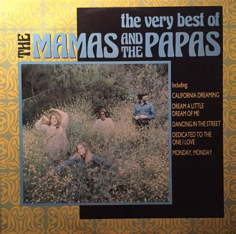The Very Best Of The Mamas And The Papas By The Mamas And The Papas 1988