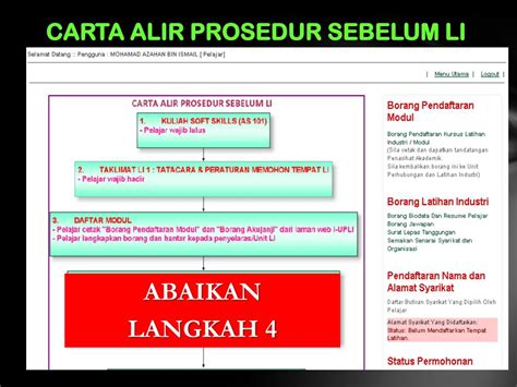 Text of example presentation latihan industri. PPT - UNIT PERHUBUNGAN DAN LATIHAN INDUSTRI UPLI ...