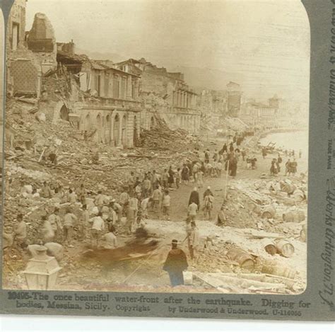 Emozionante salvataggio di una bambina. Storia della Geologia: Il Maremoto del 1908 a Messina
