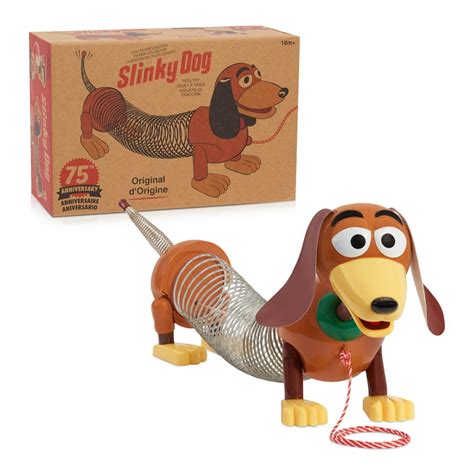 Retro Slinky Dog The Original Walking Spring Toy Ages 18 Walmart