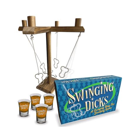 little genie swinging dicks drinking game and shot glasses prowler